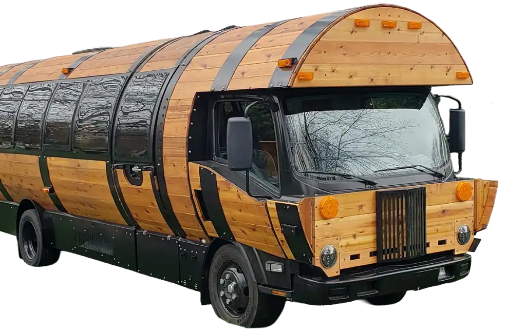 barrel bus cut out