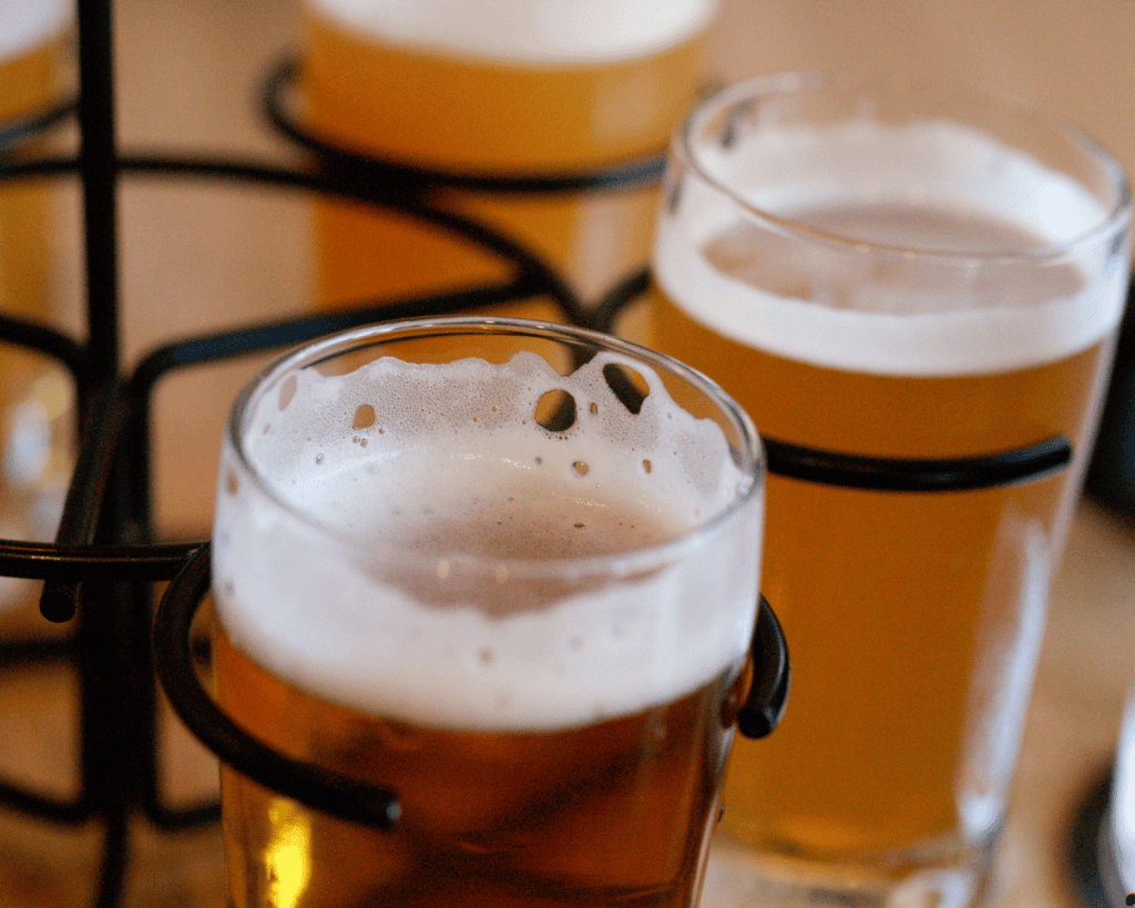 close up of beer at one of the best craft breweries in chicago